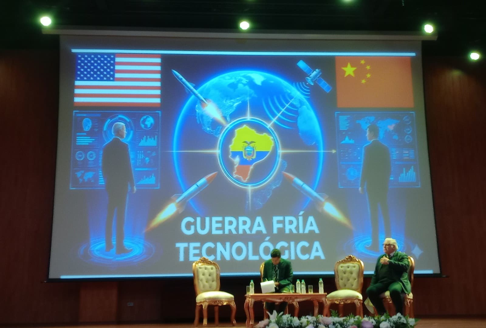 Charla magistral — ESPE — Escuela Politécnica del Ejército, Sangolquí